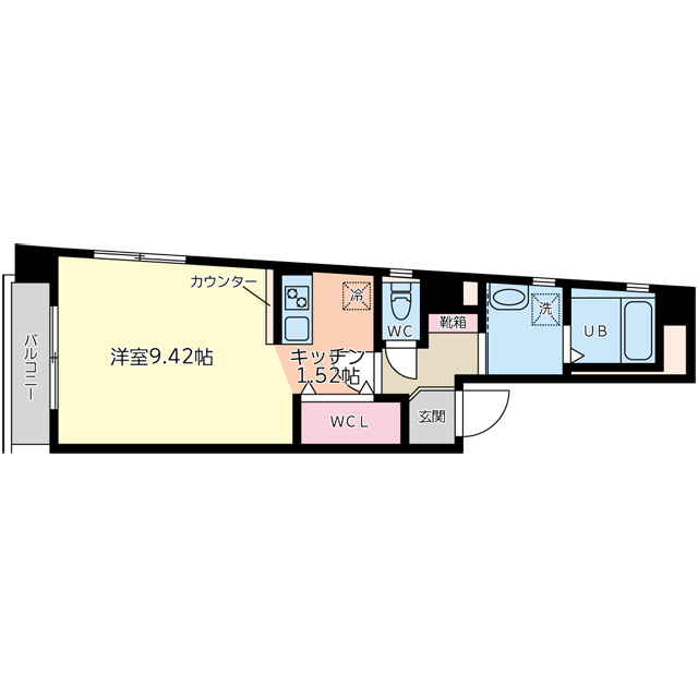 目白4丁目マンションの間取り写真