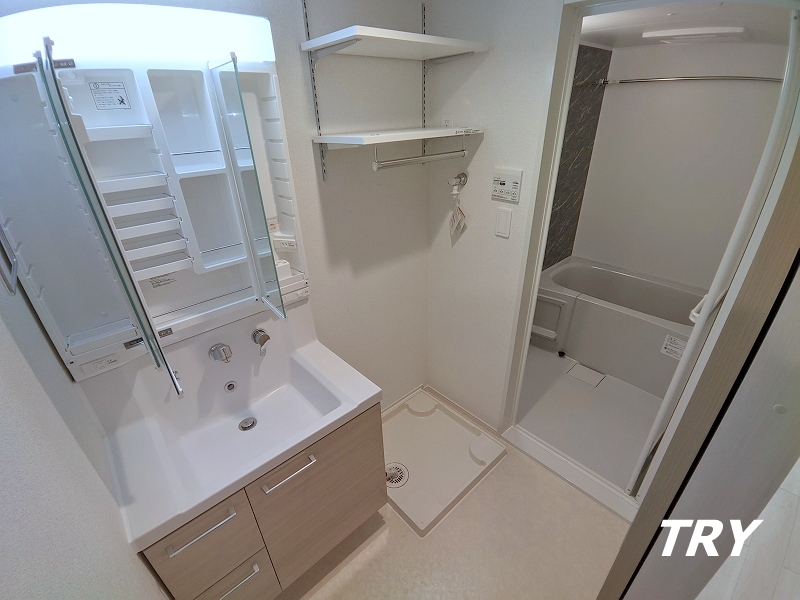 洗面設備　洗髪洗面化粧台