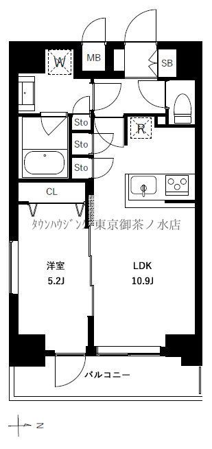 アーバンパーク浅草IIの間取り