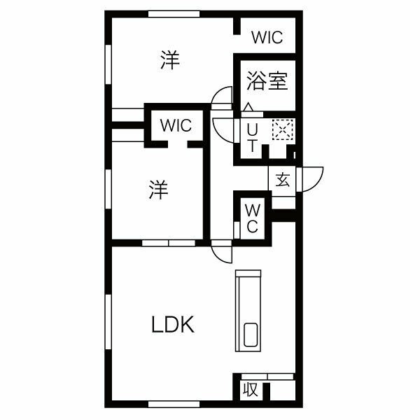 仮）R-fino北8条の間取り