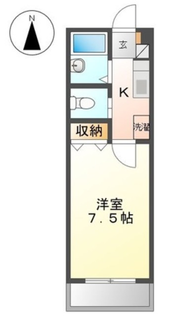 田方郡函南町間宮のマンションの間取り