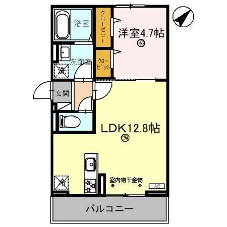 D-ROOMルシエルの間取り