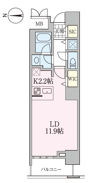 ロイヤルパークスタワー南千住の間取り