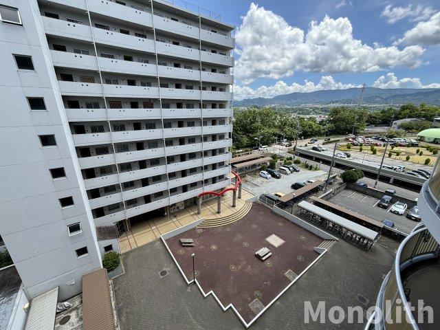 【河内長野市小山田町のマンションの眺望】