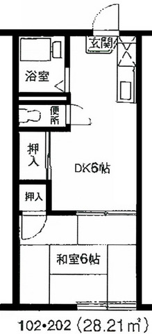 ドルフ溝の口の間取り