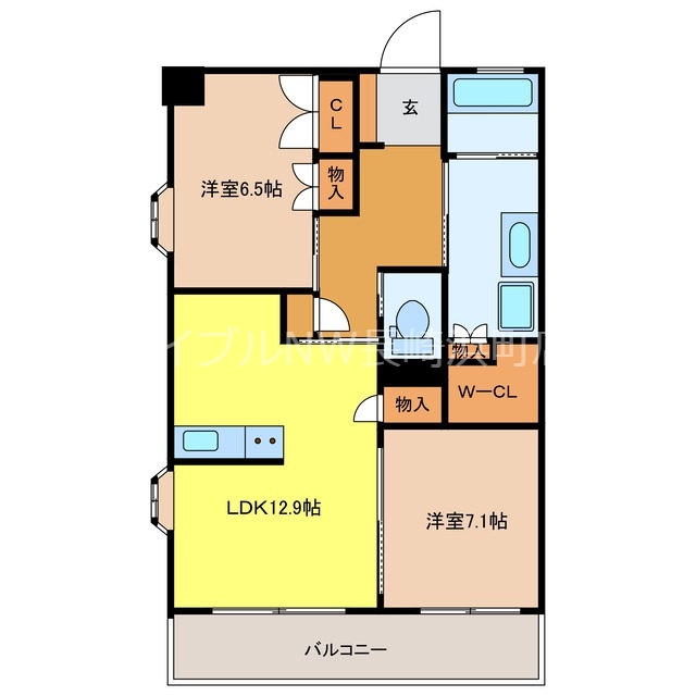 グランジュエル桜馬場の間取り