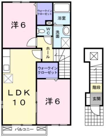 メゾン ド シュウの間取り