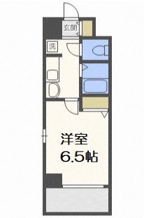 エステムコート大阪ベイエリアの間取り