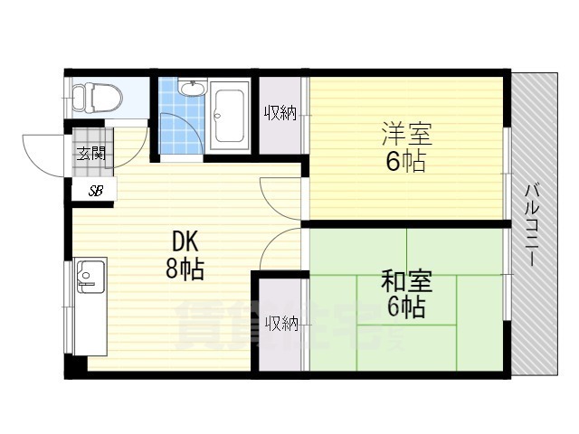 永本マンションの間取り