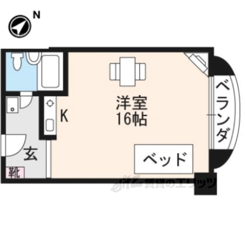 琵琶湖プラザの間取り