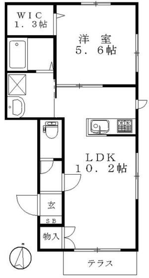 ル　ヴァンヴェール　杉並の間取り