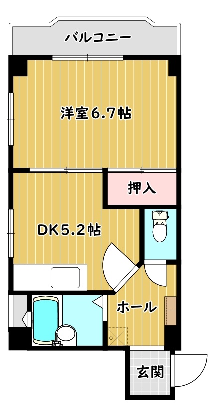 第一エステイトビルの間取り