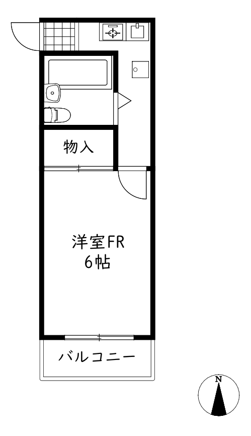 下沢ヤングハイツの間取り