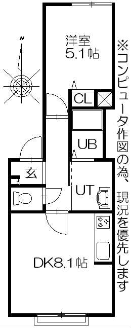 ブランドールの間取り