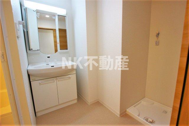 洗面設備　洗面所です