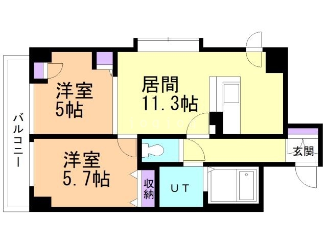 カマールよいちの間取り