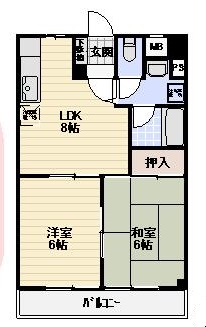 プチボアの間取り