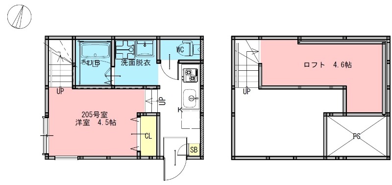 RIZEST Bonheur大宮の間取り