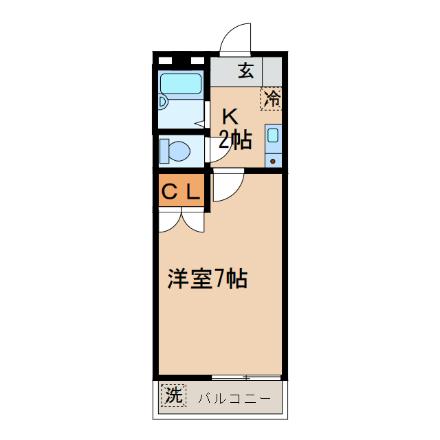 リッチモンド栗林公園の間取り