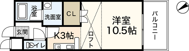 ａｖａｎｚａｒーＫの間取り