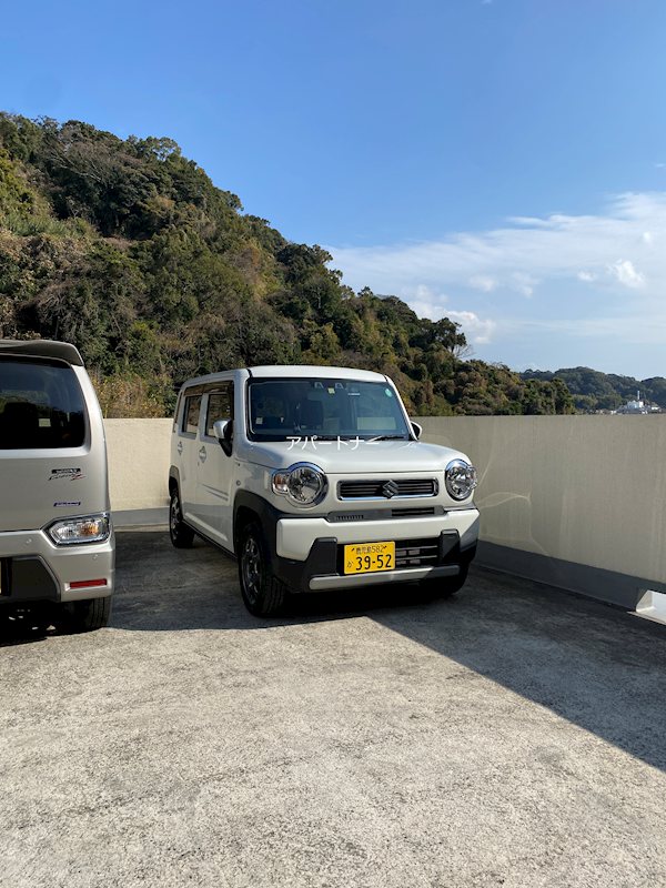 【鹿児島市皷川町のマンションの駐車場】