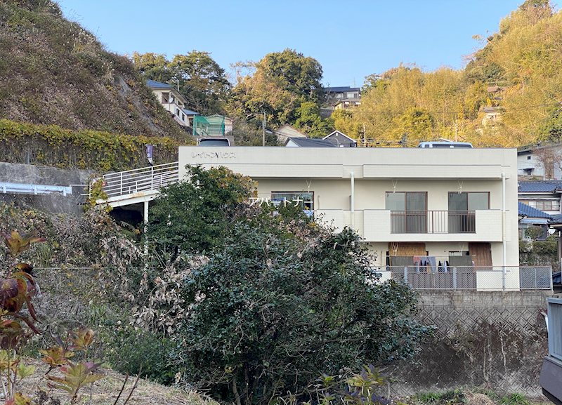 鹿児島市皷川町のマンションの建物外観