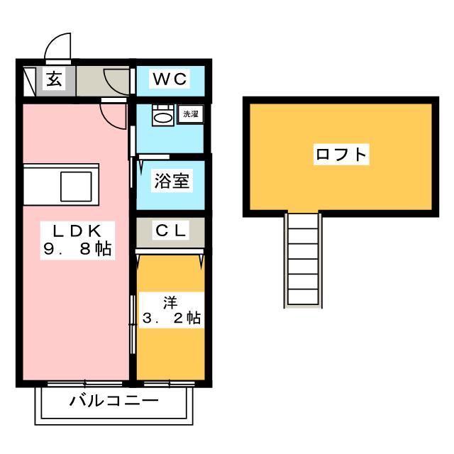 ベルコリーヌの間取り