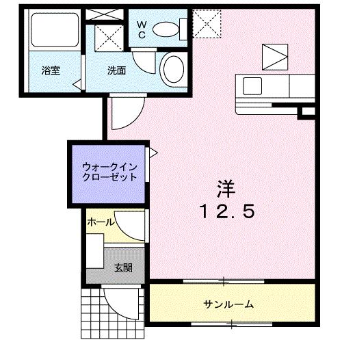 ブランリュエルIの間取り