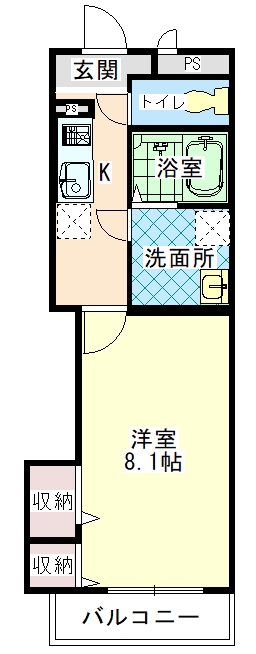 ブレインマンションKOMONOの間取り