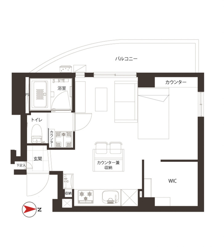 エミグラント南長崎の間取り