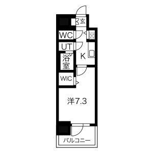 【エスリード大曽根アヴェールの間取り】