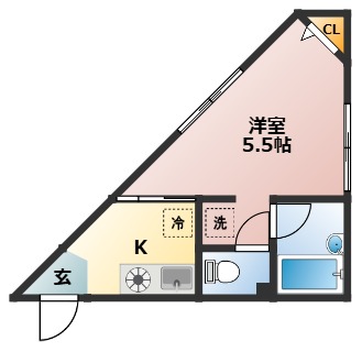 リバーヒル氷川台の間取り