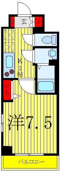 N-Stage鳩ヶ谷の間取り