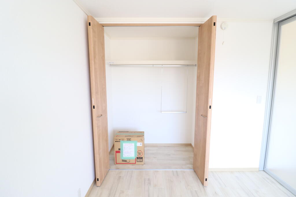 収納　各お部屋に収納があります