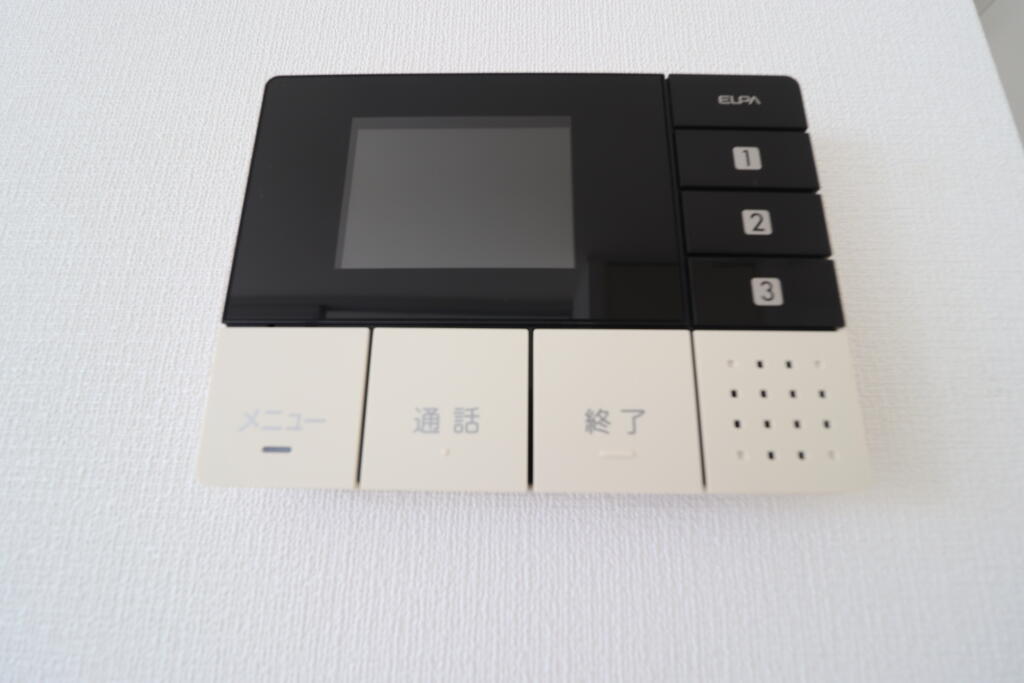 セキュリティ　モニター付きで安心