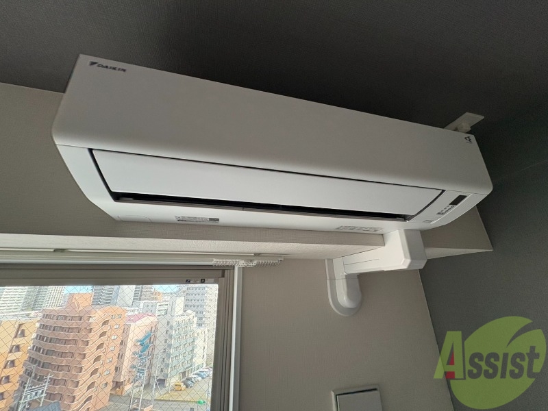 その他設備　エアコン付きです！夏でも冬でも安心ですね。