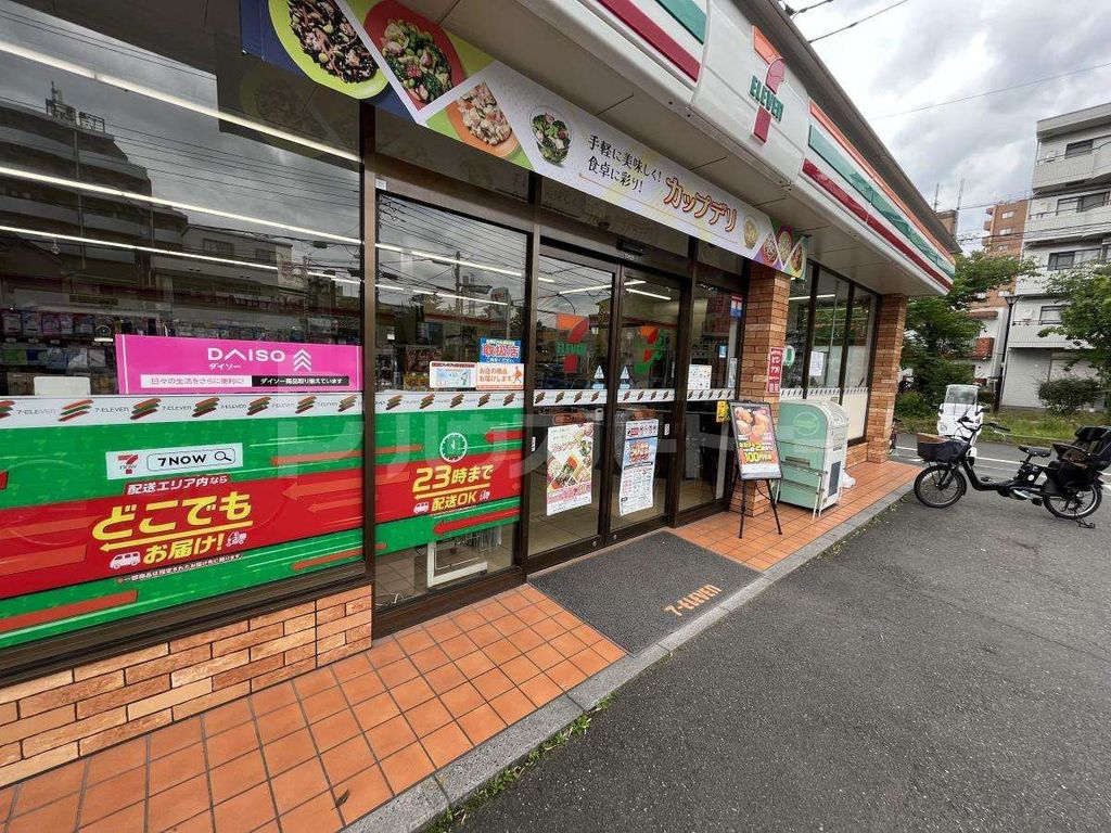 コンビニ　セブンイレブン板橋西台２丁目店（コンビニ）まで80m