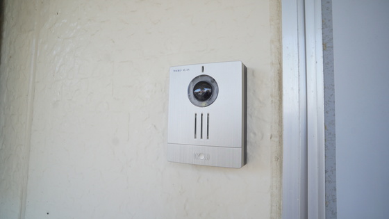 セキュリティ　カメラ付きインターホン