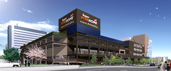ホームセンター　スーパービバホーム 大阪ドームシティ店（ホームセンター）まで457m