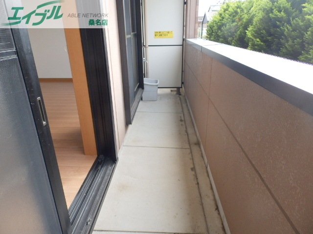 バルコニー　同物件別室の画像です