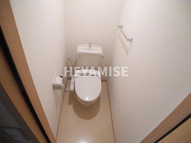 トイレ　※室内画像は別号室(反転)