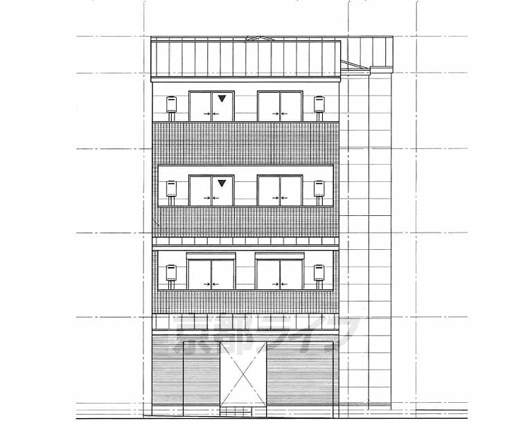 建物外観　予想図、完成予想図