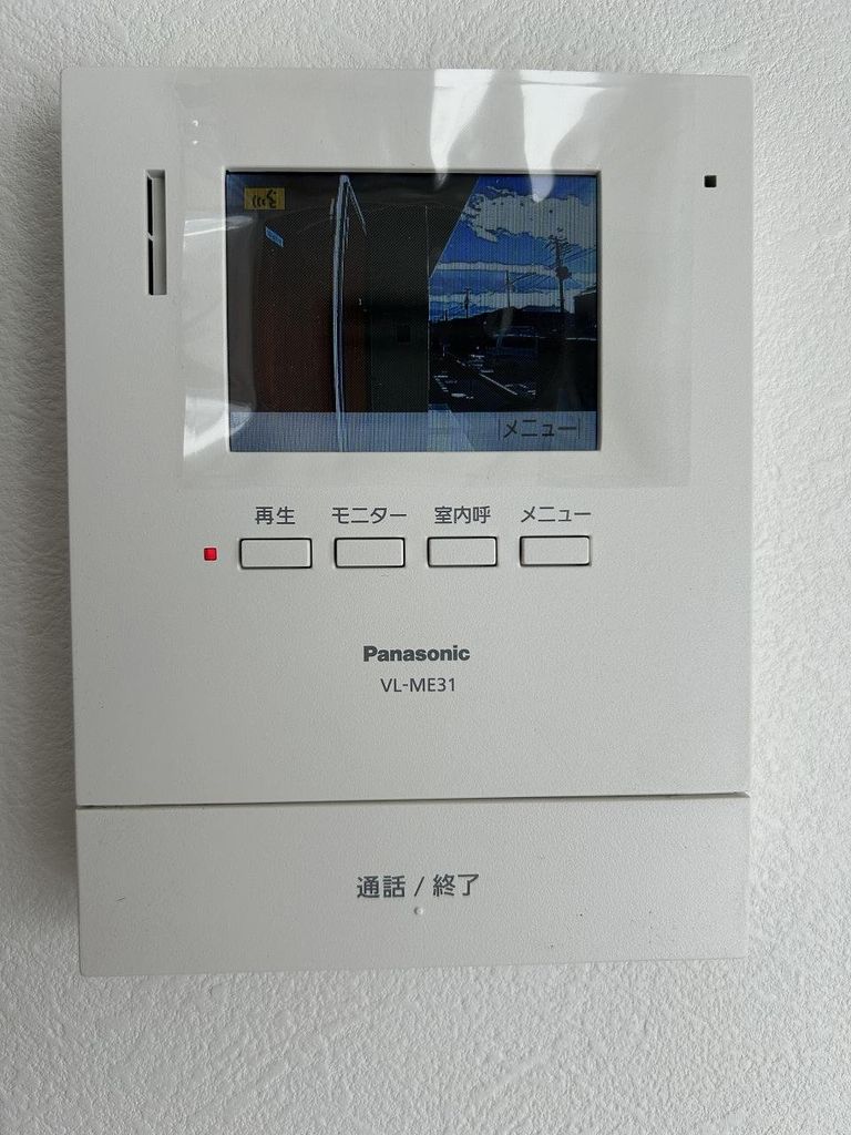 セキュリティ　ＴＶモニター付きインターホン