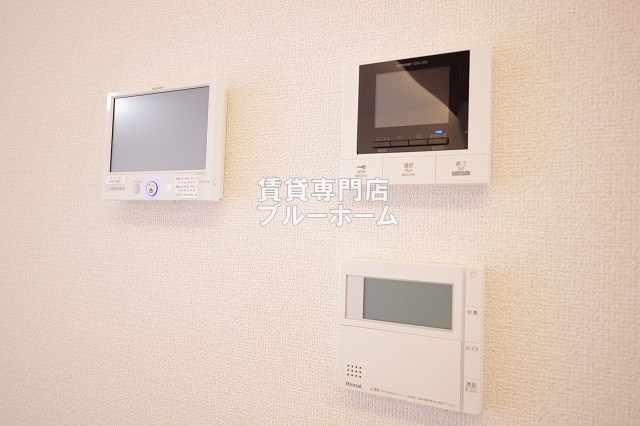 セキュリティ　モニター付きのインターホンです！