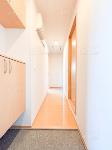 玄関　シューズボックス付きの玄関☆