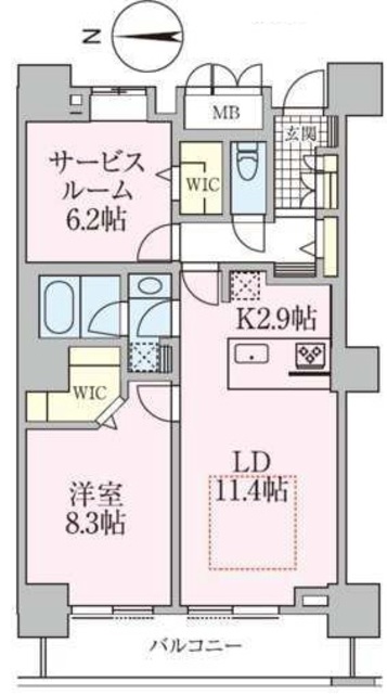 ロイヤルパークスタワー南千住_間取り_0