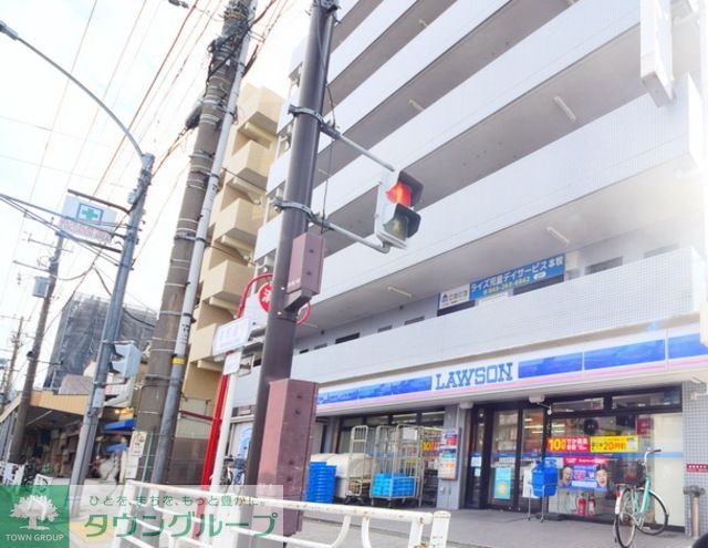 コンビニ　ローソン横浜本牧町一丁目店（コンビニ）まで450m