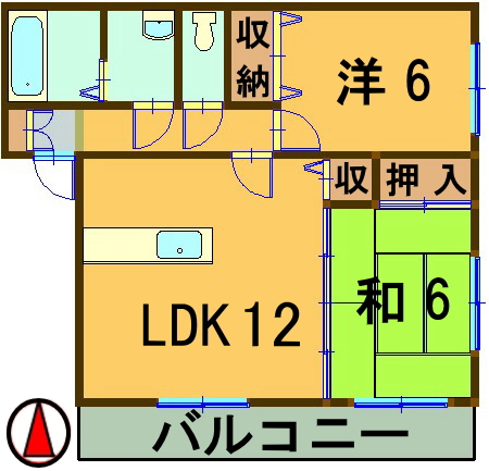 サンパティー品川の間取り写真