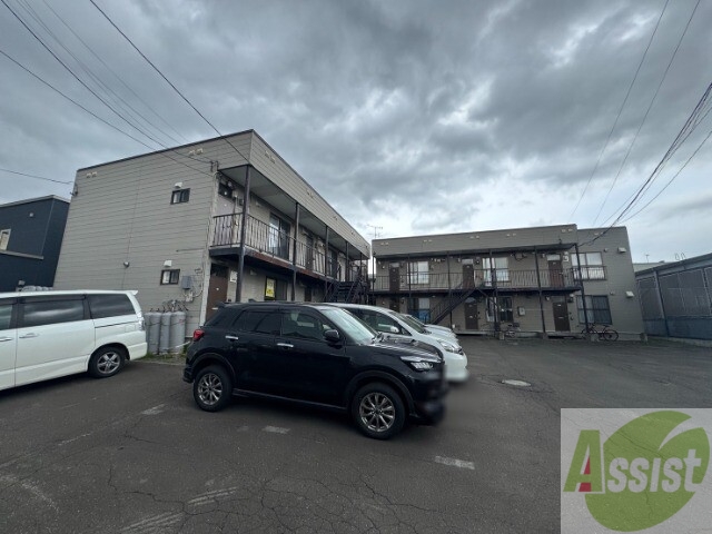建物外観　札幌市東区東苗穂８条「コーポ８２」