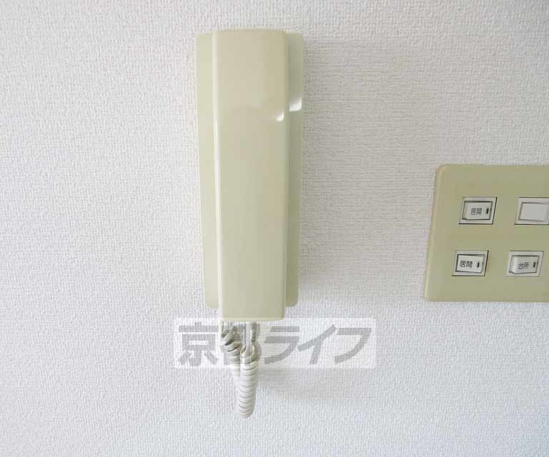 その他設備　来客確認はこちらでどうぞ。